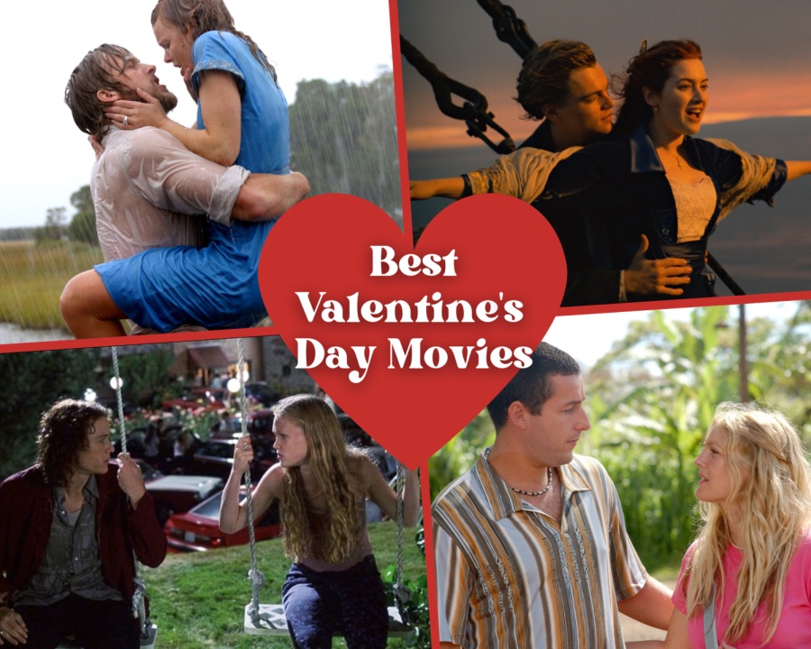 Romantic movies to enjoy on Valentines Day!