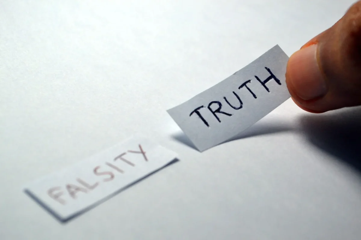 Lies are not always the way of life